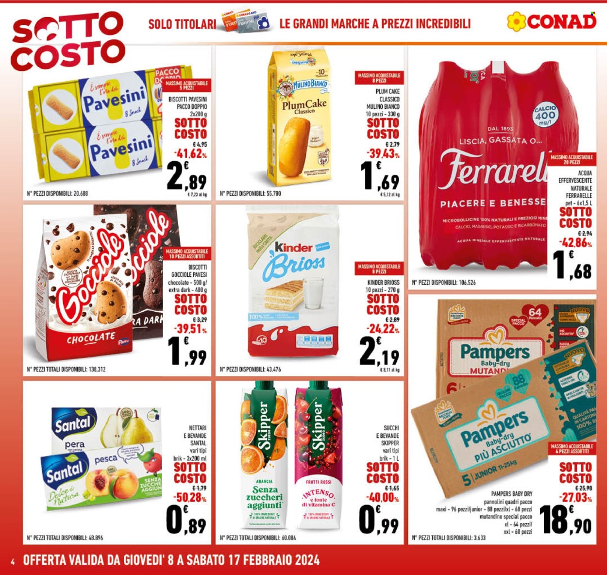 Leták Conad - 8.2.2024 - 17.2.2024. Strana 4