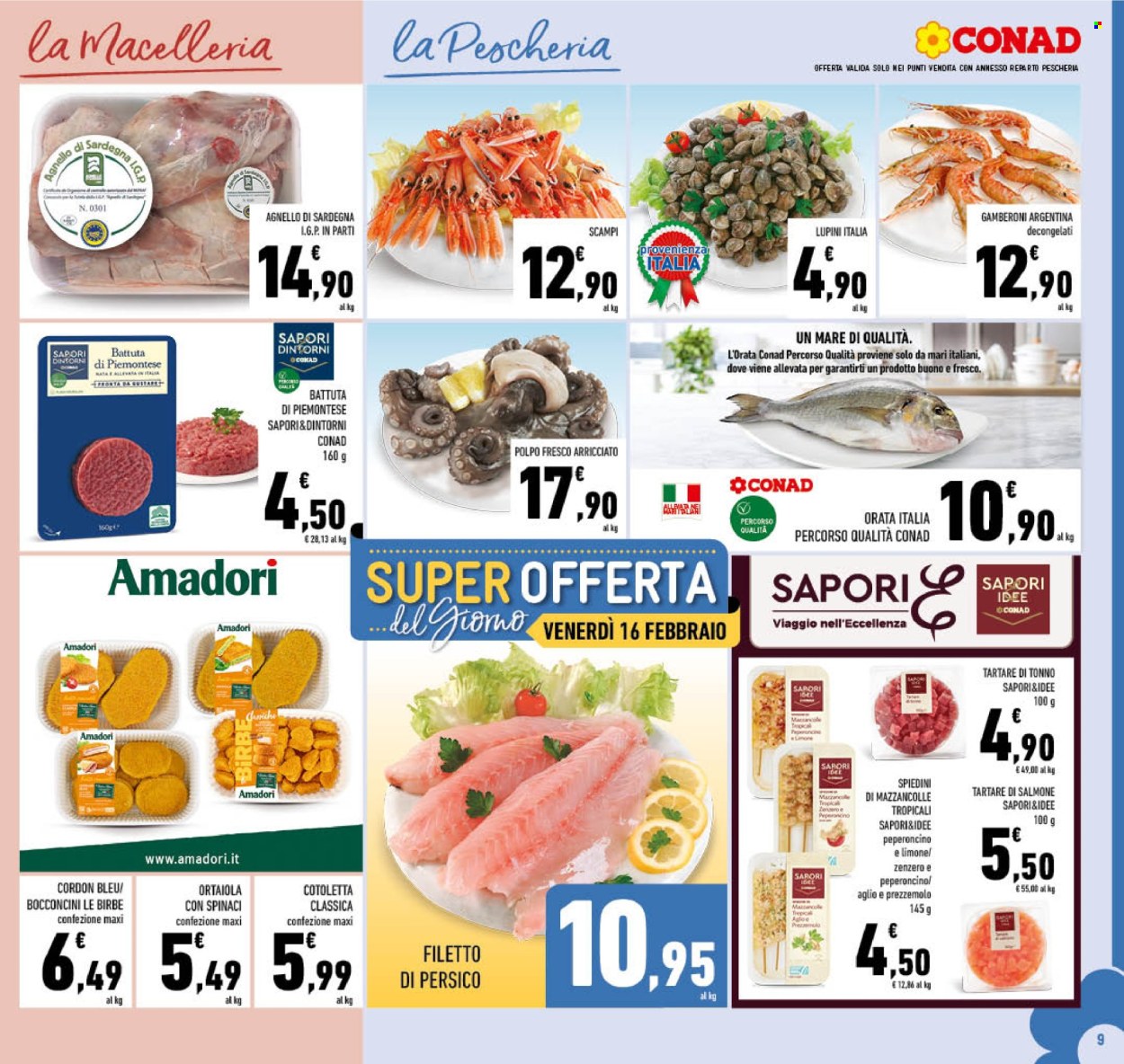 Leták Conad - 8.2.2024 - 17.2.2024. Strana 9
