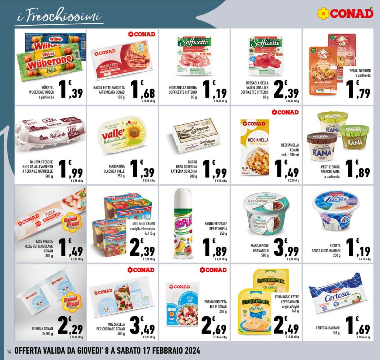 Volantino Conad - 8/2/2024 - 17/2/2024. Pagina 14