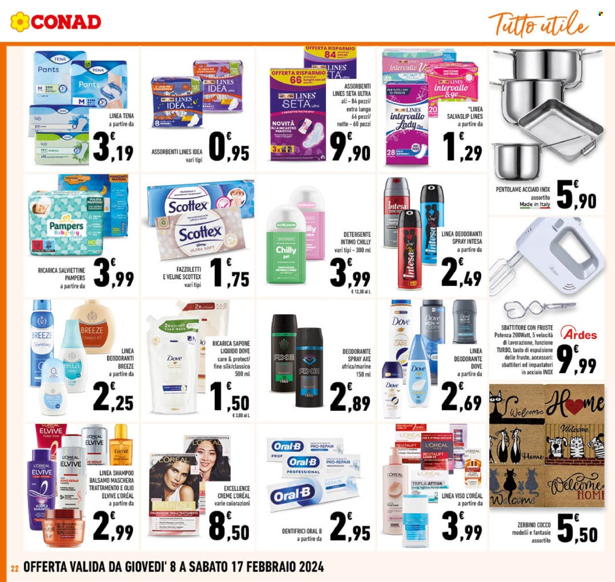 Volantino Conad - 8/2/2024 - 17/2/2024. Pagina 22