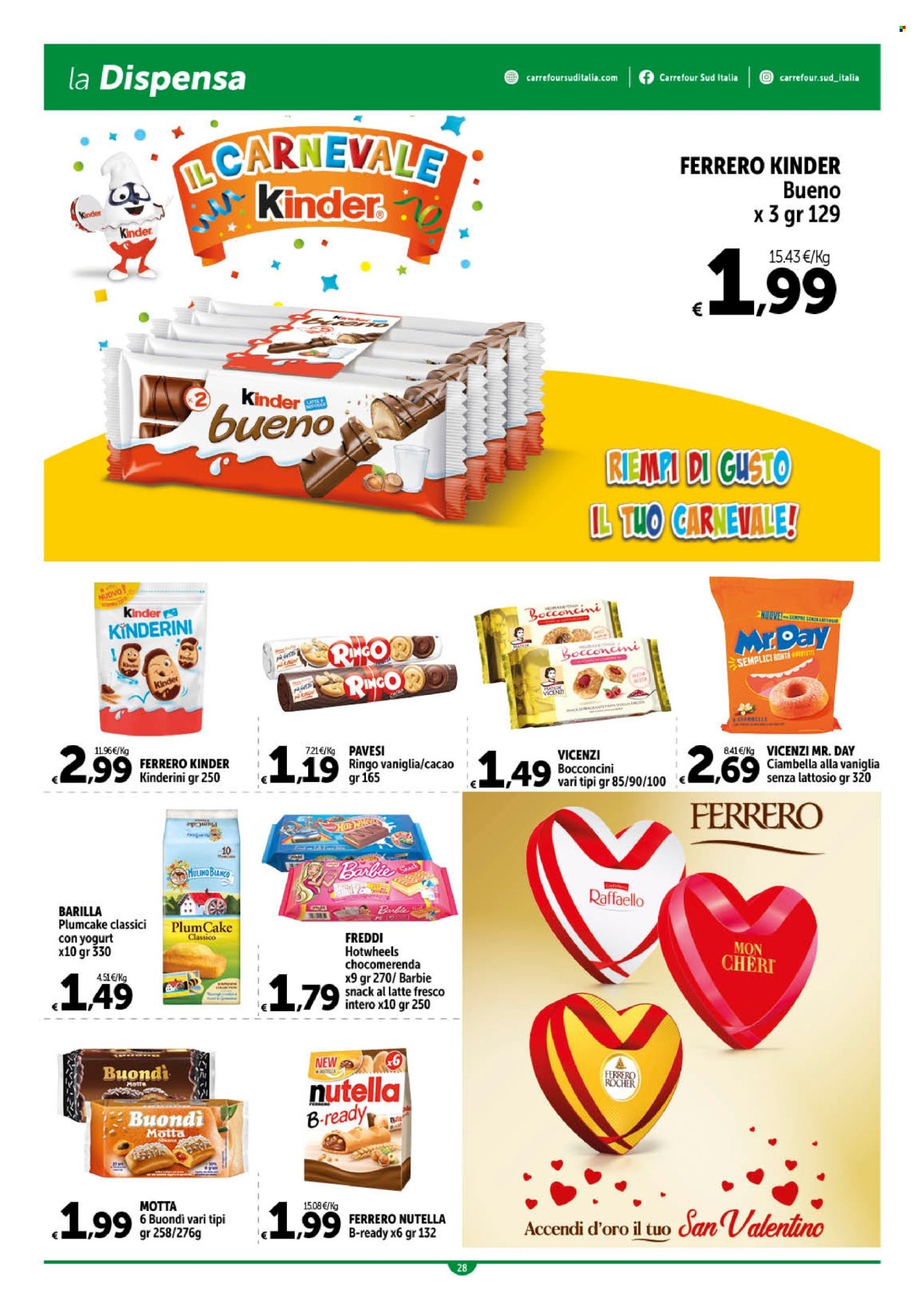 Volantino Carrefour - 1/2/2024 - 14/2/2024. Pagina 28