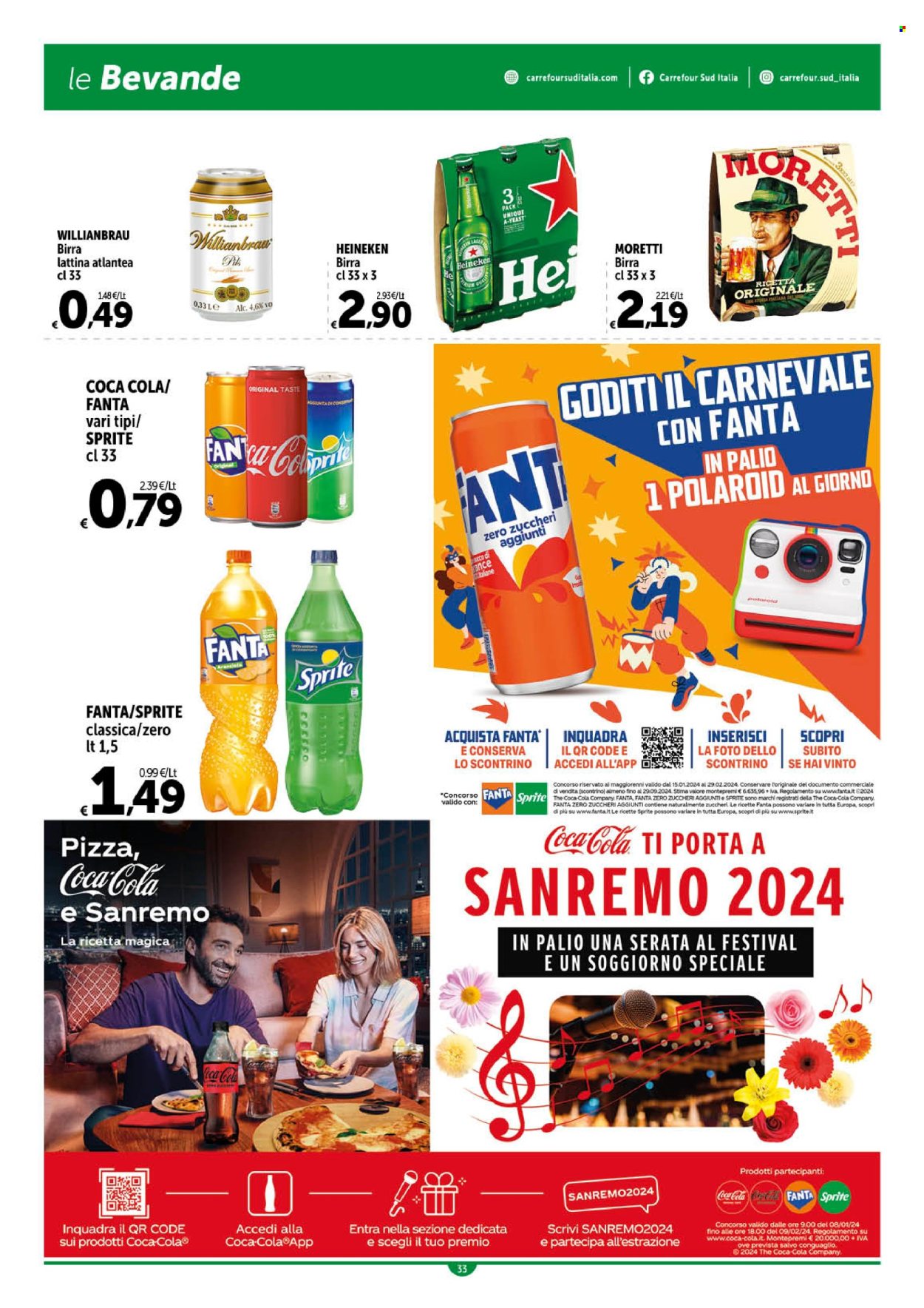 Volantino Carrefour - 1/2/2024 - 14/2/2024. Pagina 33