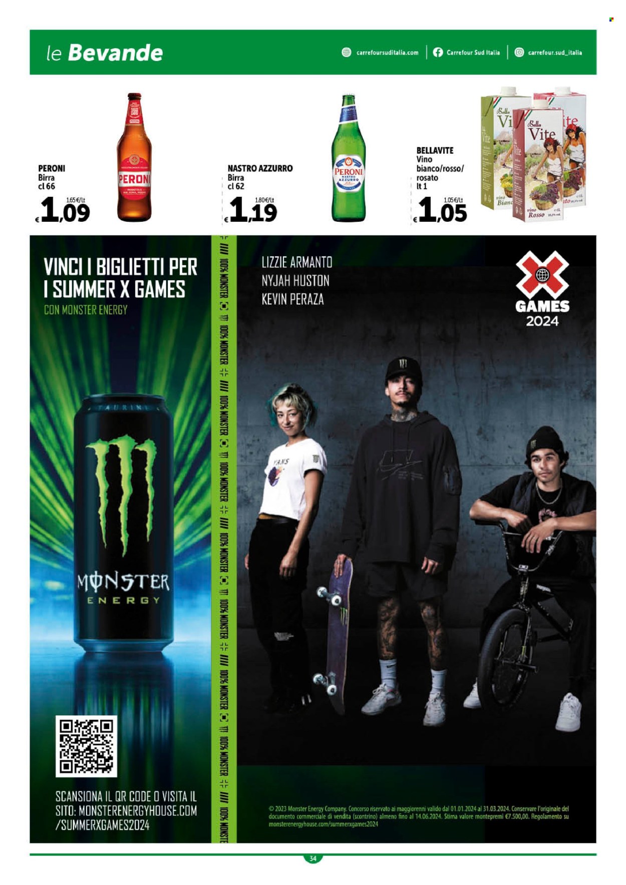 Volantino Carrefour - 1/2/2024 - 14/2/2024. Pagina 34