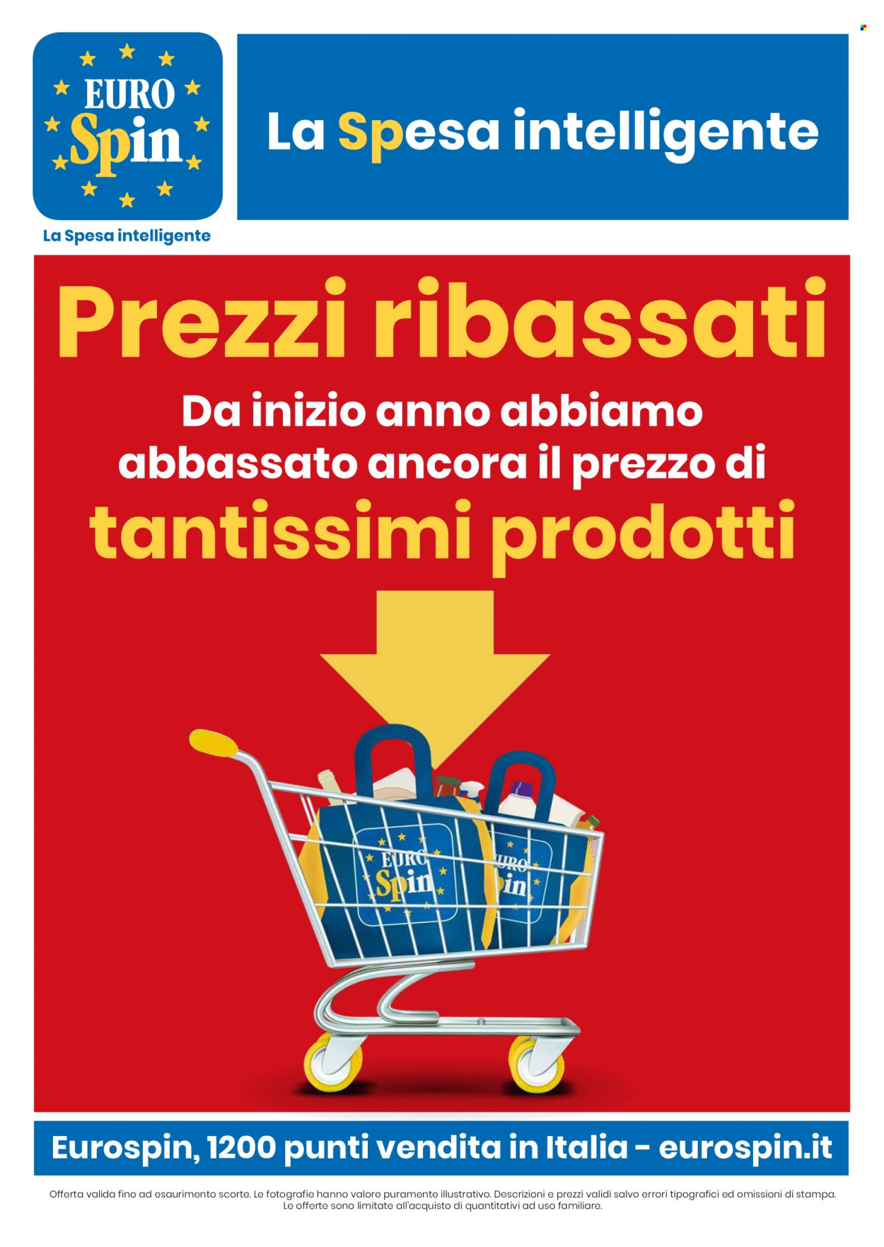 Volantino EuroSpin. Pagina 1