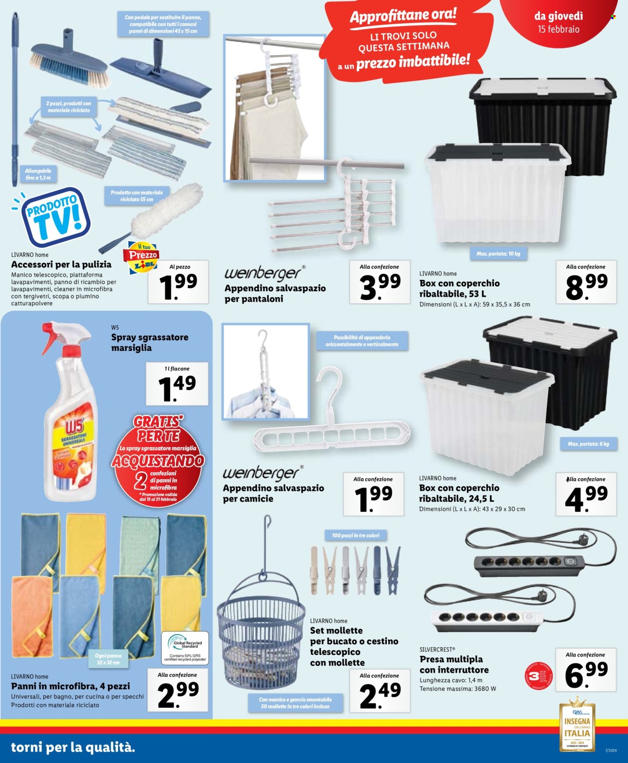 Volantino Lidl - 12/2/2024 - 18/2/2024. Pagina 23