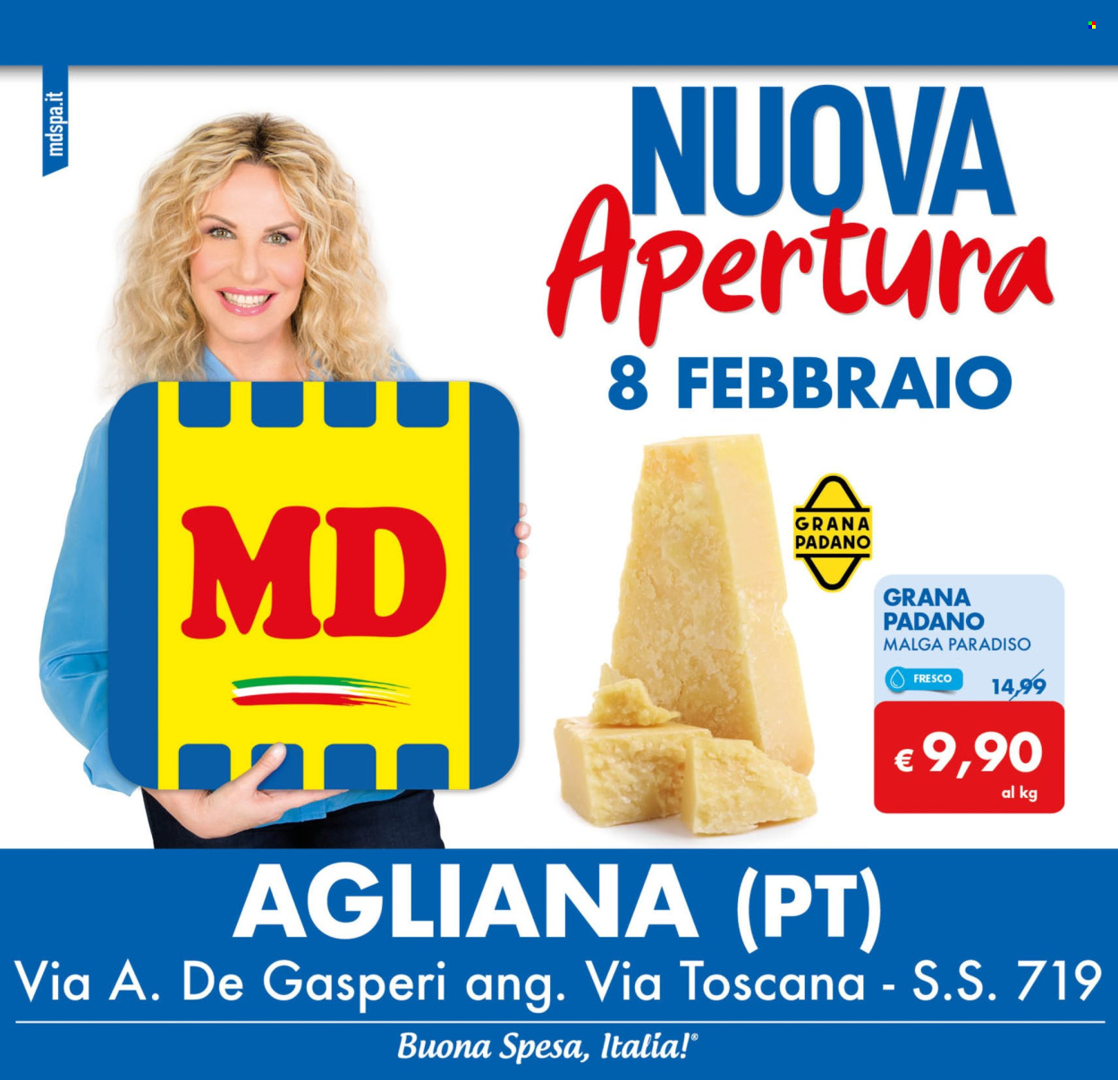 Volantino MD Discount - 8/2/2024 - 18/2/2024. Pagina 1
