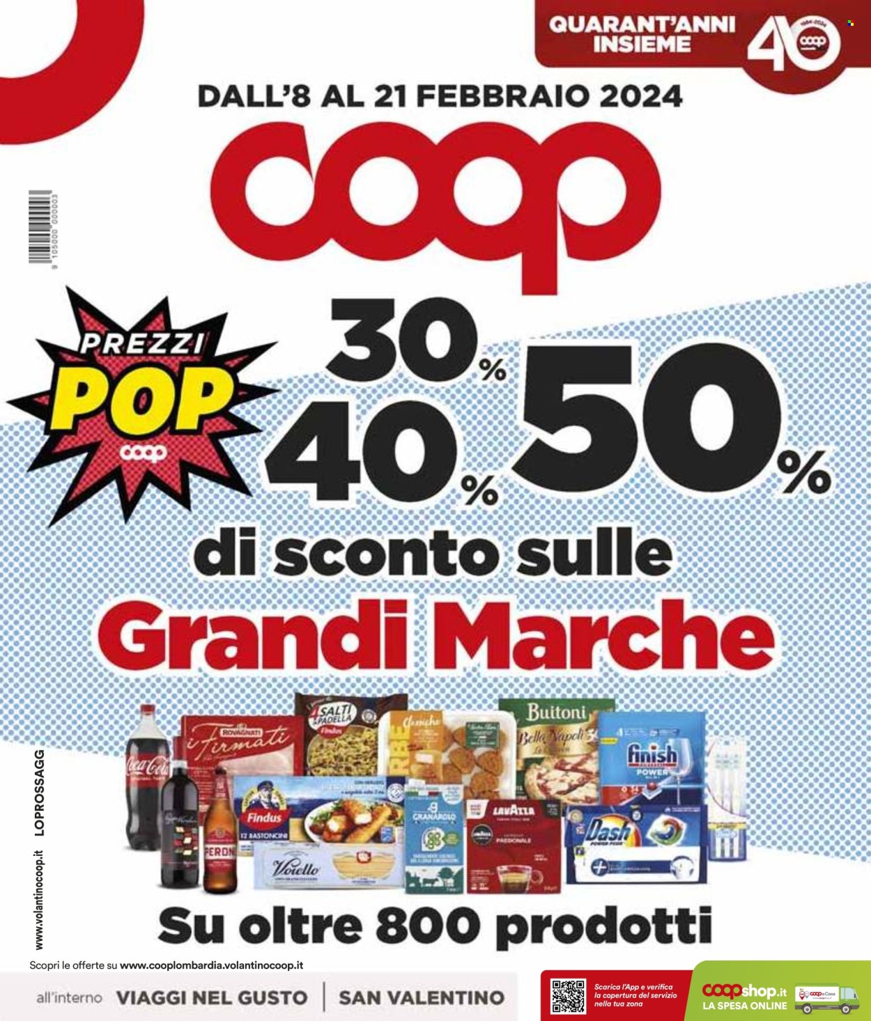 Leták Coop - 8.2.2024 - 21.2.2024. Strana 1
