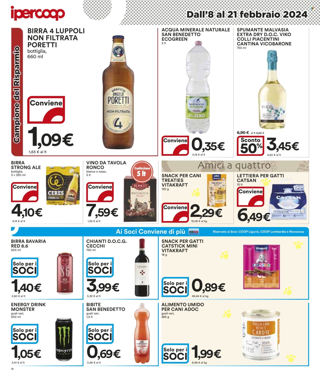 Leták Coop - 8.2.2024 - 21.2.2024. Strana 14