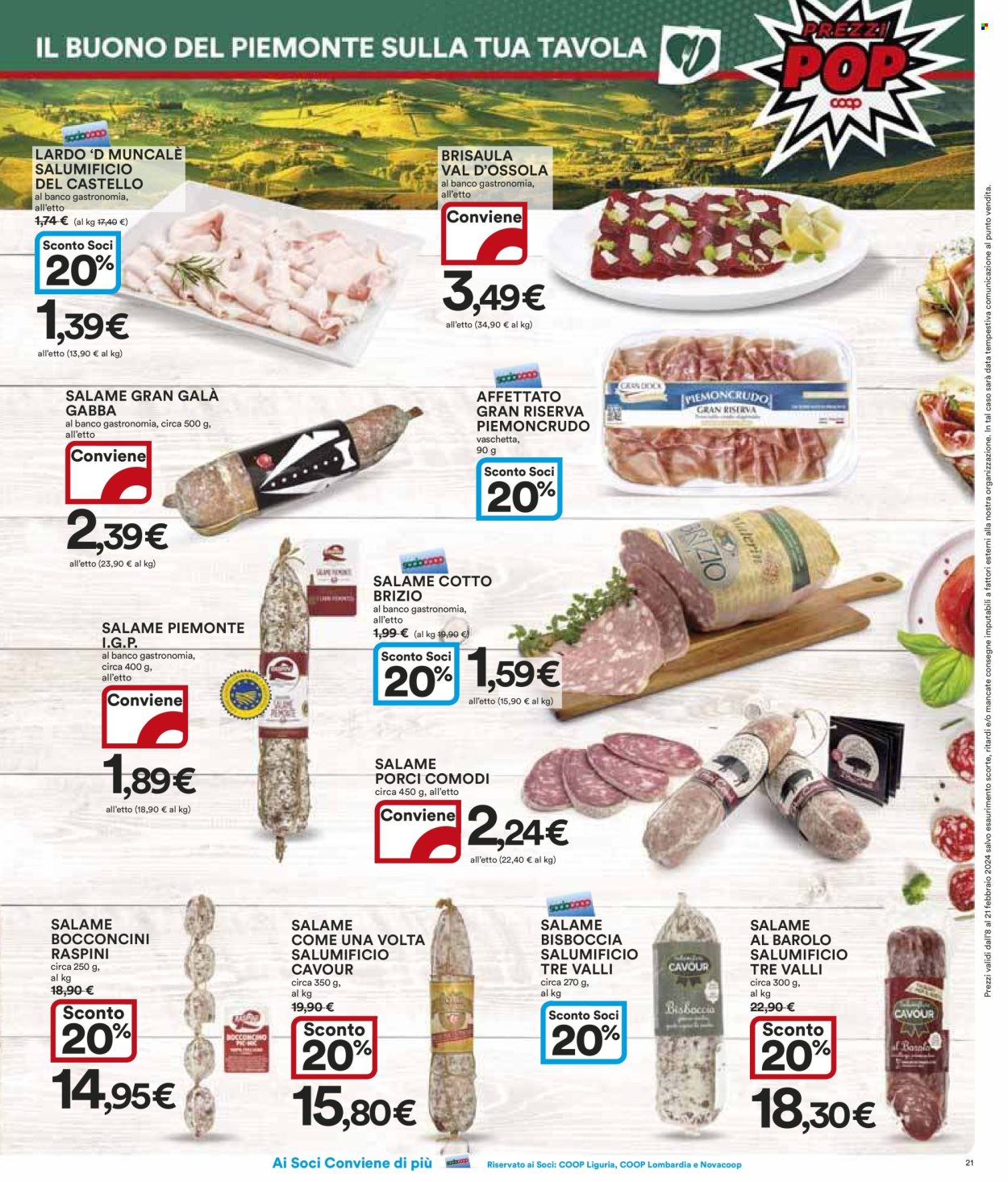 Leták Coop - 8.2.2024 - 21.2.2024. Strana 21