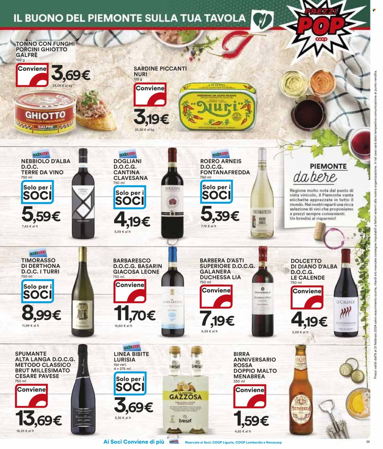 Volantino Coop - 8/2/2024 - 21/2/2024. Pagina 25