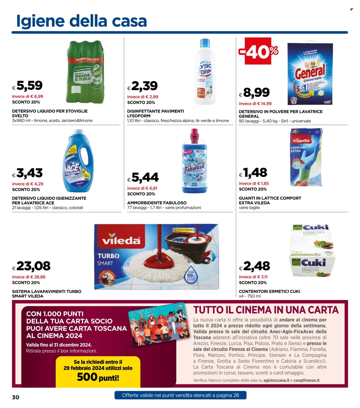 Leták Coop - 8.2.2024 - 21.2.2024. Strana 30