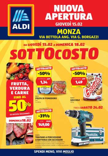 Volantino Aldi - 15/2/2024 - 24/2/2024.