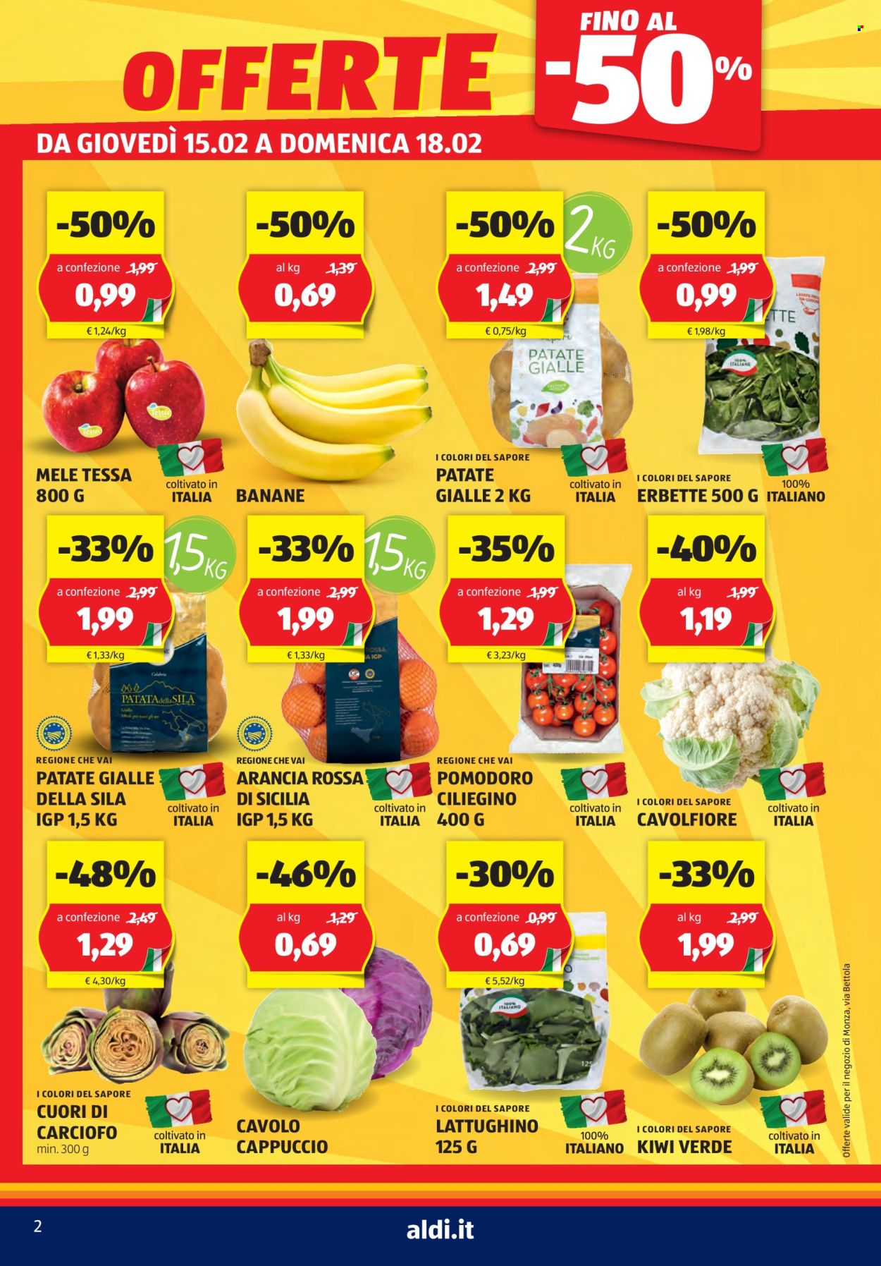 Volantino Aldi - 15/2/2024 - 24/2/2024. Pagina 2