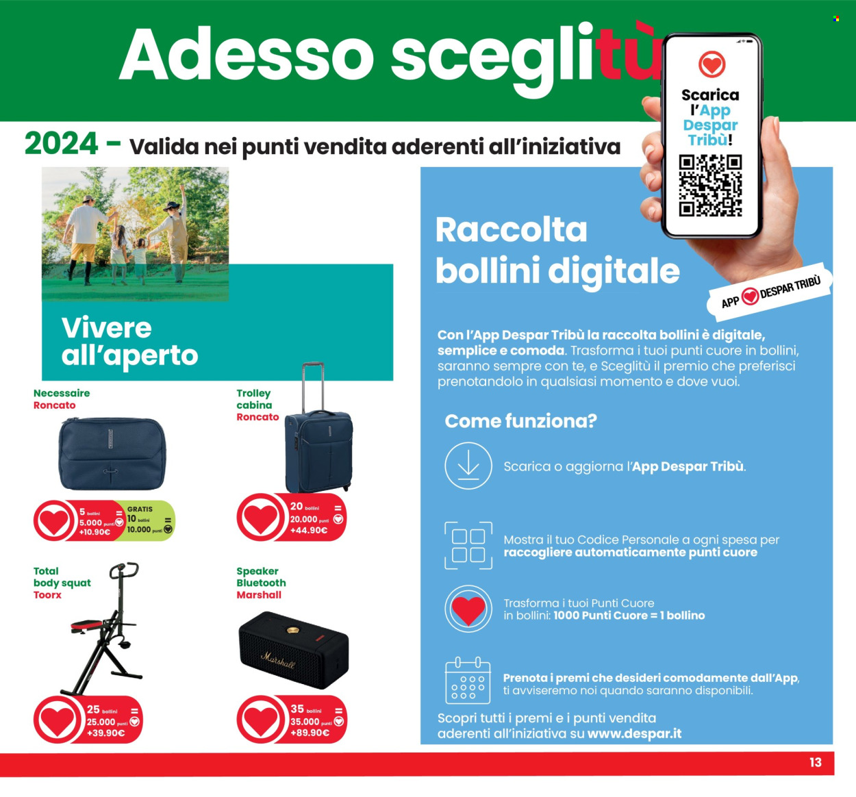 Volantino Eurospar - 8/2/2024 - 21/2/2024. Pagina 13