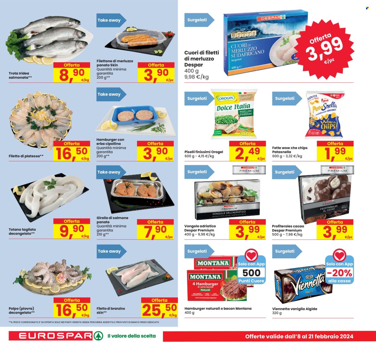 Volantino Eurospar - 8/2/2024 - 21/2/2024. Pagina 18