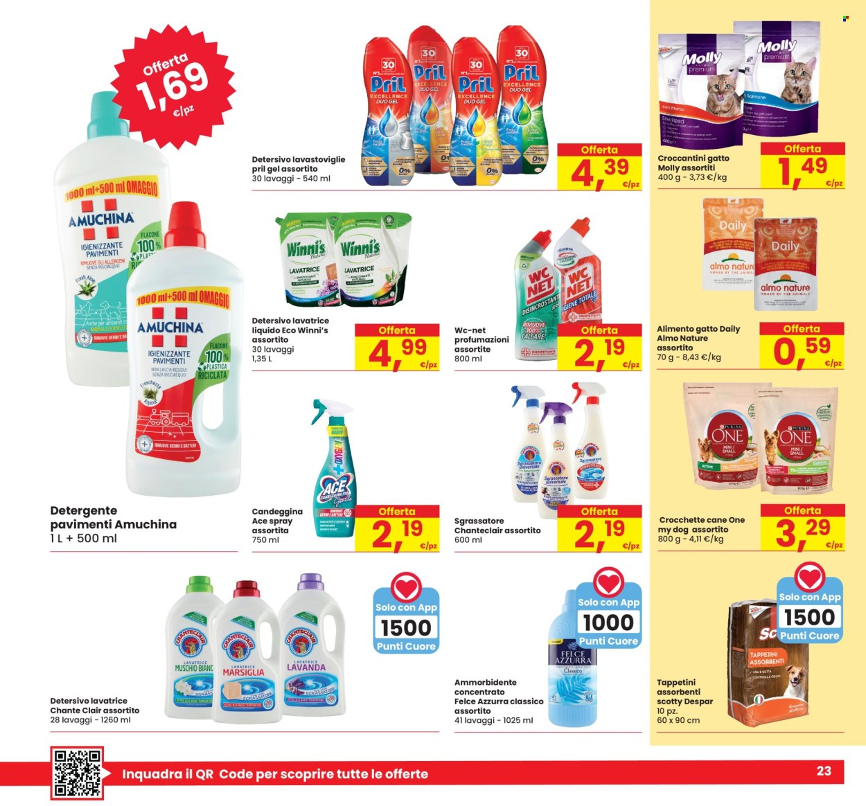 Volantino Eurospar - 8/2/2024 - 21/2/2024. Pagina 23
