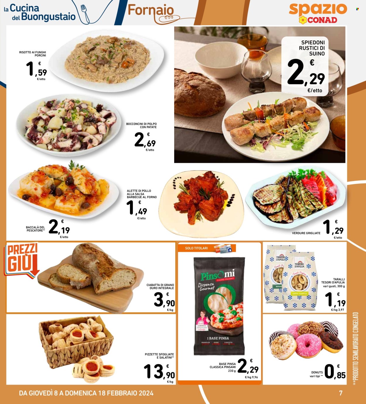 Volantino Spazio Conad - 8/2/2024 - 18/2/2024. Pagina 7