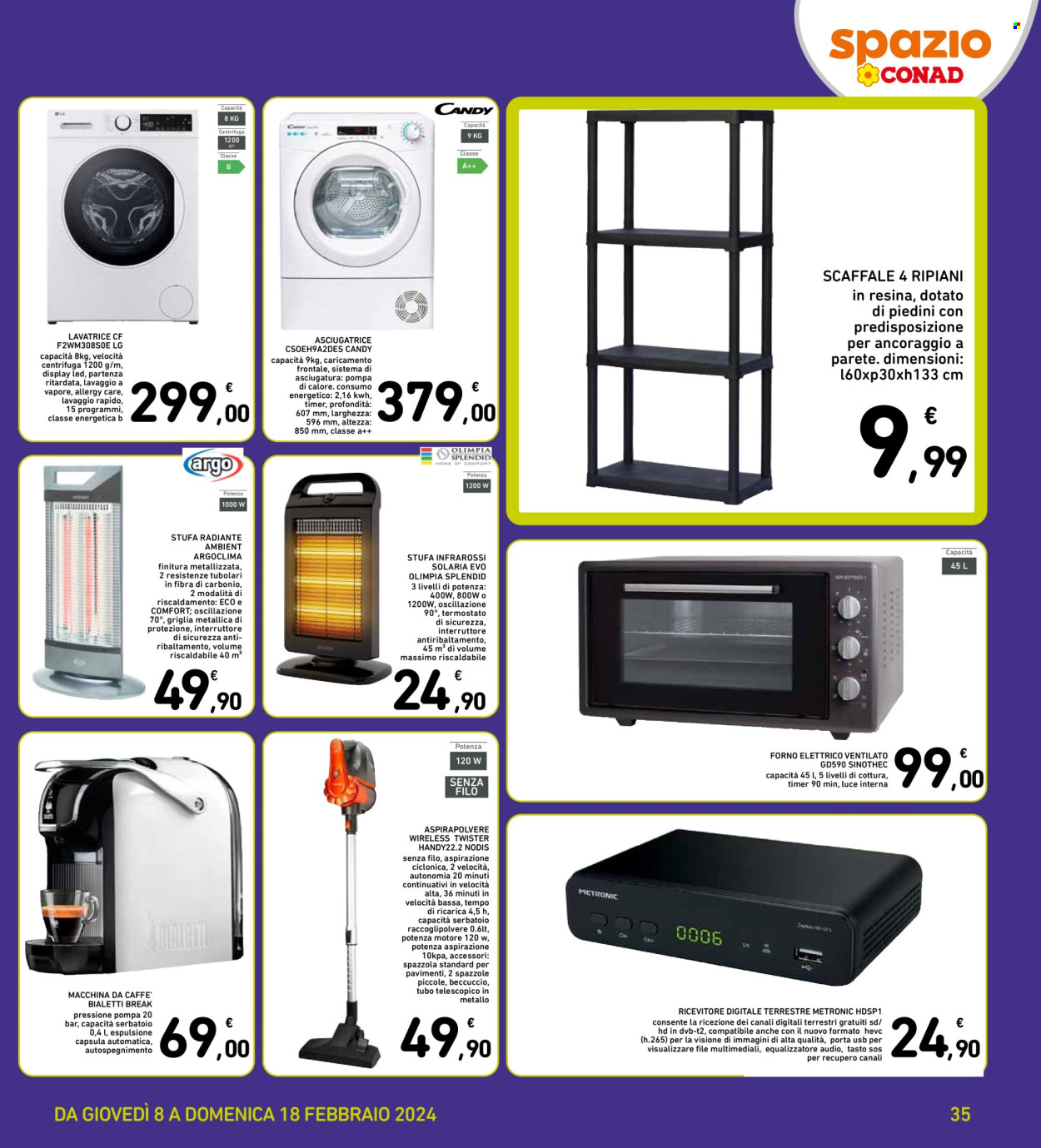 Volantino Spazio Conad - 8/2/2024 - 18/2/2024. Pagina 35