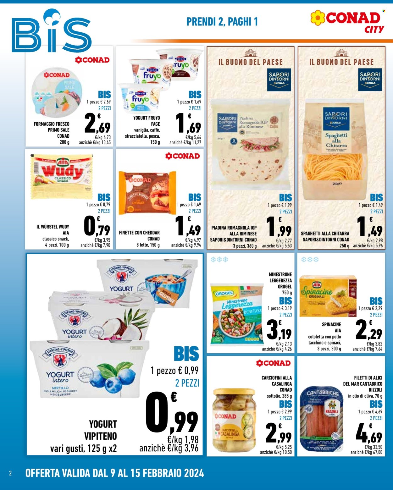 Leták Conad City - 9.2.2024 - 15.2.2024. Strana 2