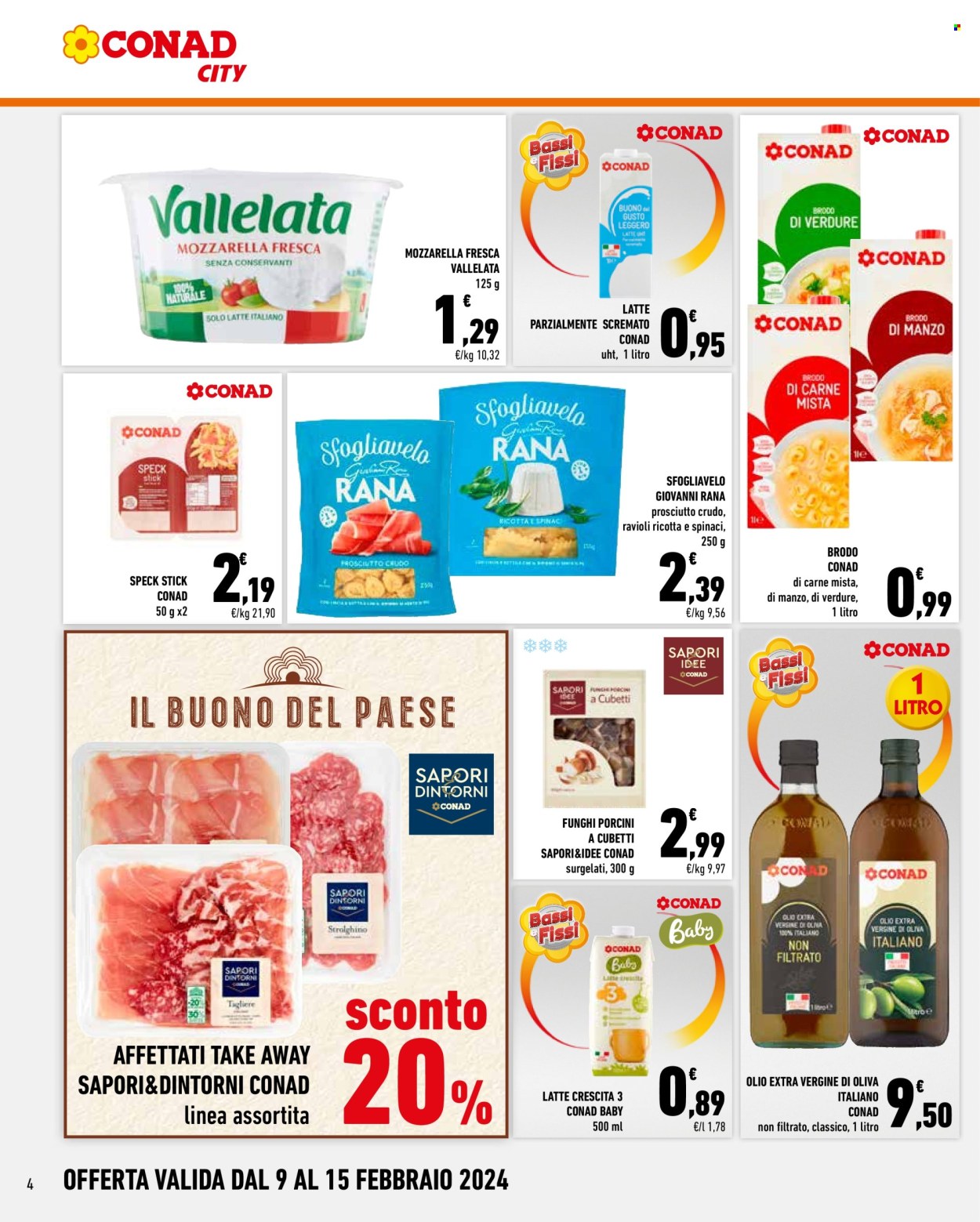 Leták Conad City - 9.2.2024 - 15.2.2024. Strana 4