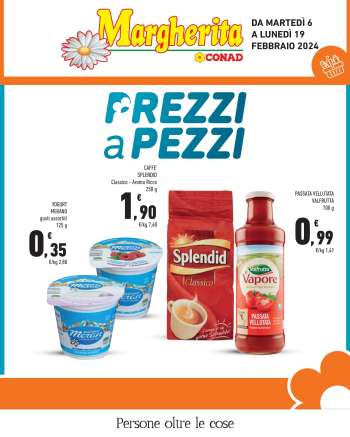 Volantino Margherita Conad - 6/2/2024 - 19/2/2024.