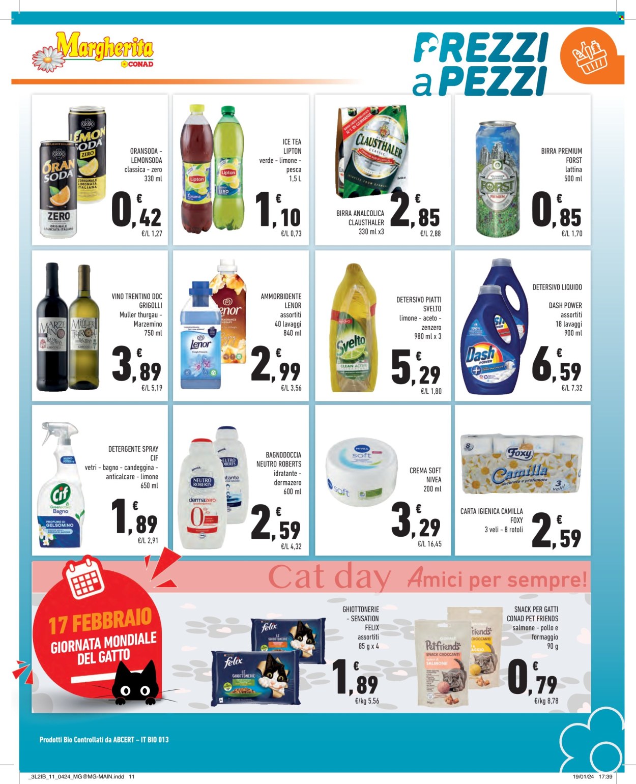 Volantino Margherita Conad - 6/2/2024 - 19/2/2024. Pagina 11