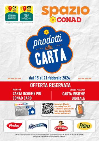 Volantino Spazio Conad - 15/2/2024 - 21/2/2024.