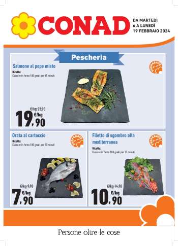 Volantino Conad - 6/2/2024 - 19/2/2024.