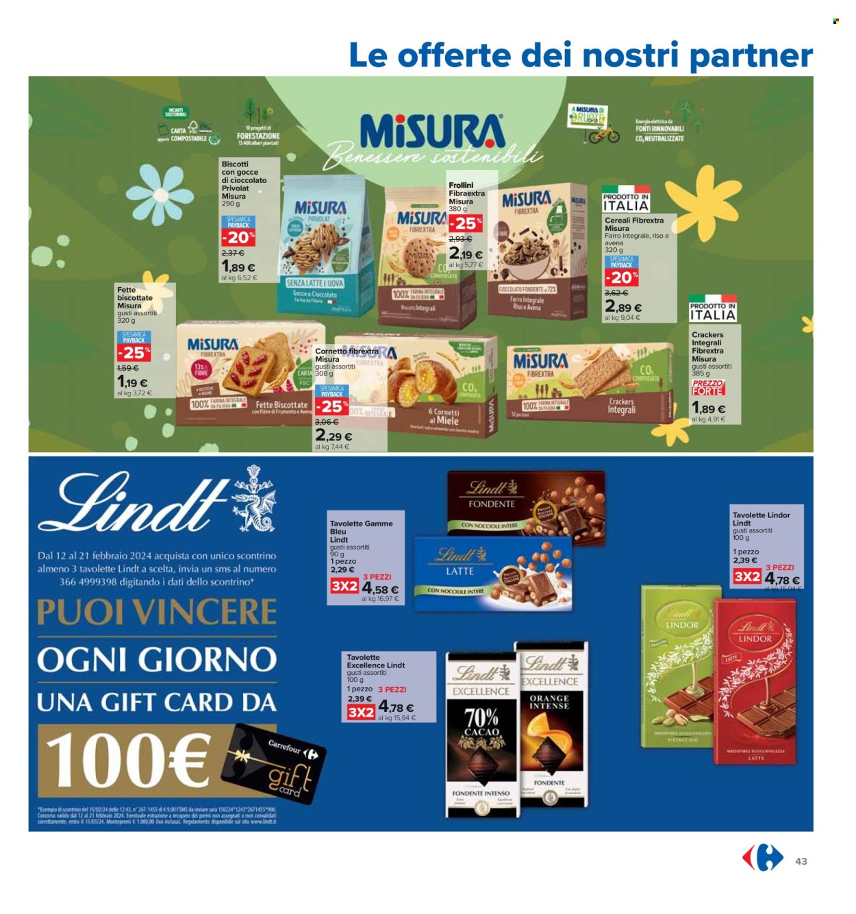 Volantino Carrefour - 12/2/2024 - 21/2/2024. Pagina 43