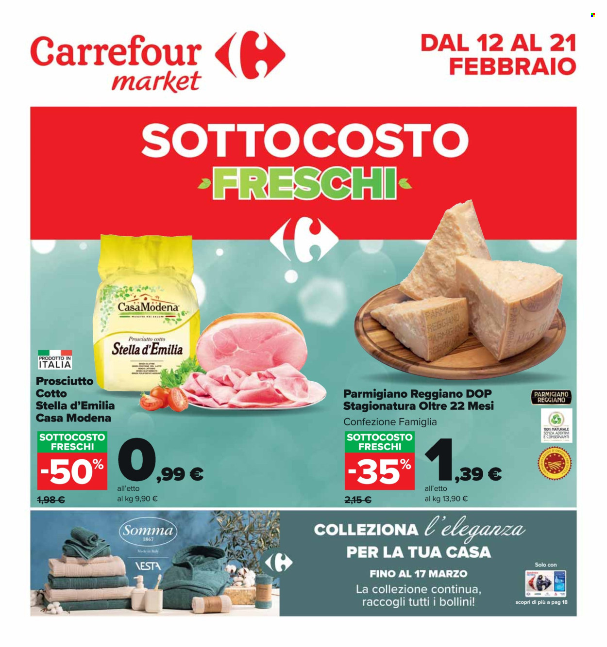 Leták Carrefour - 12.2.2024 - 21.2.2024. Strana 1
