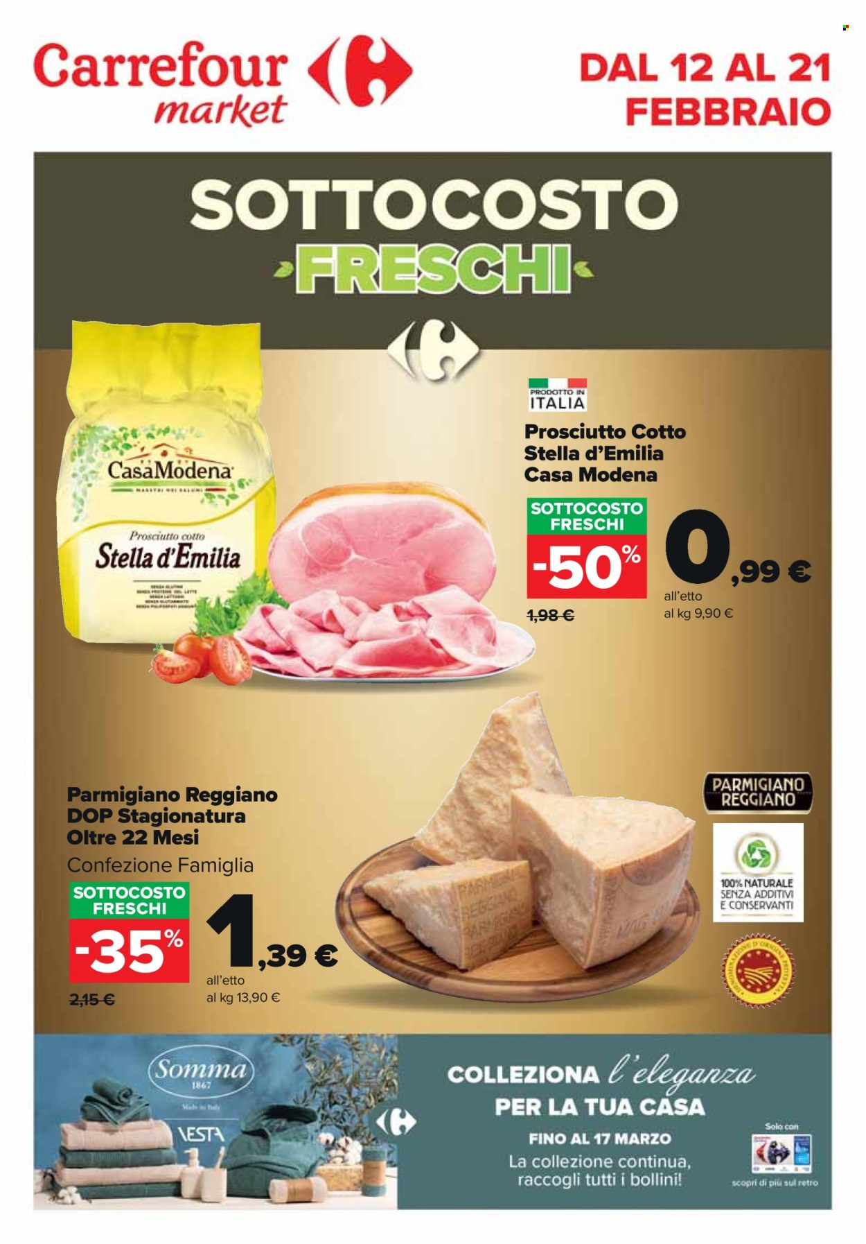 Volantino Carrefour - 12/2/2024 - 21/2/2024. Pagina 1