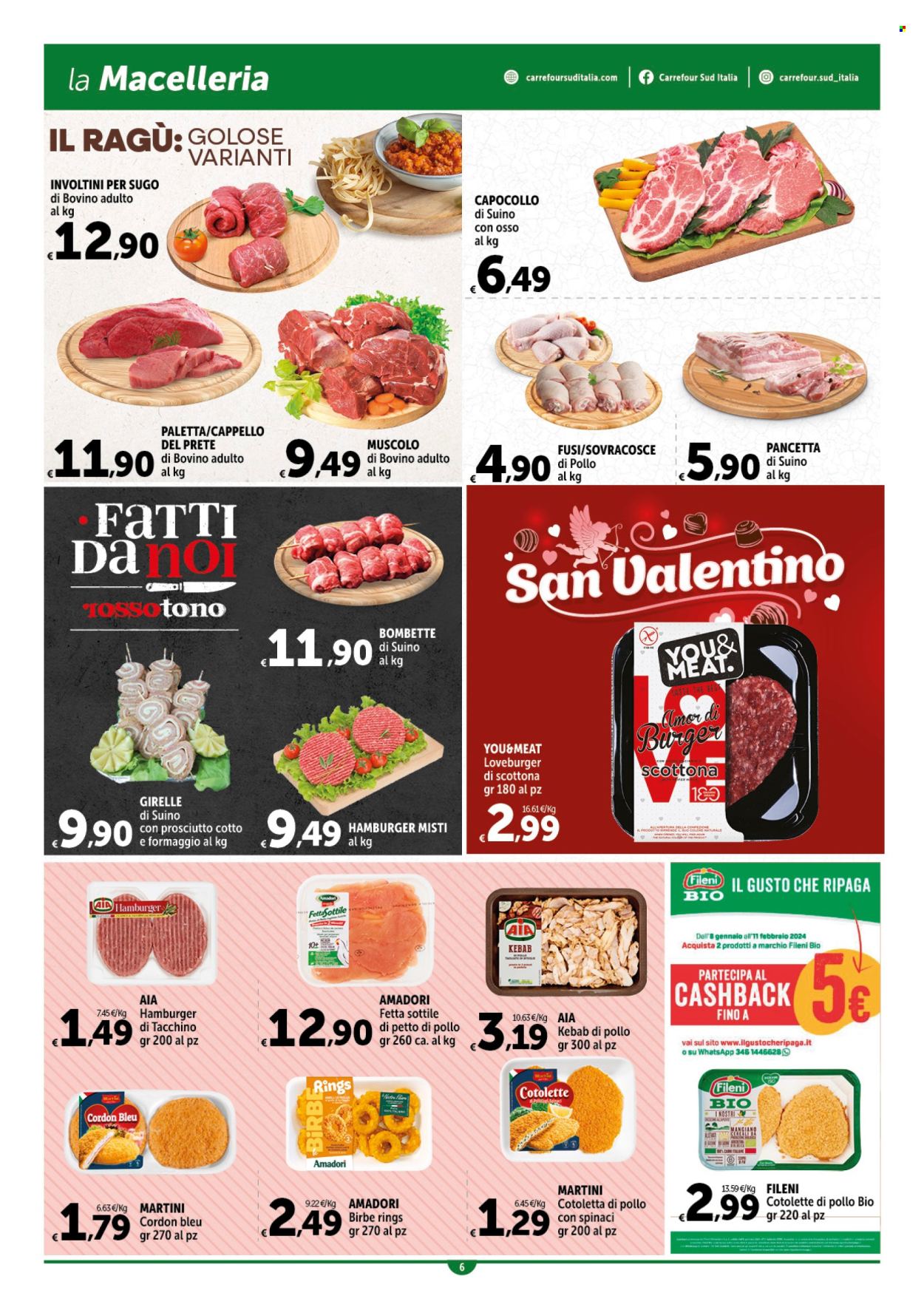 Volantino Carrefour - 8/2/2024 - 17/2/2024. Pagina 6