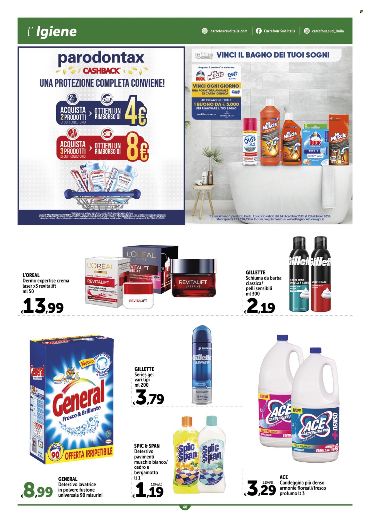 Volantino Carrefour - 8/2/2024 - 17/2/2024. Pagina 40