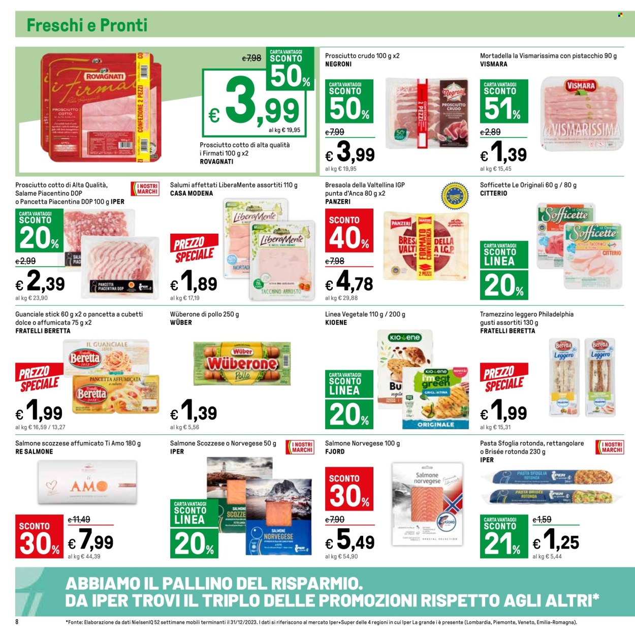 Volantino Iper, La grande i - 12/2/2024 - 22/2/2024. Pagina 8