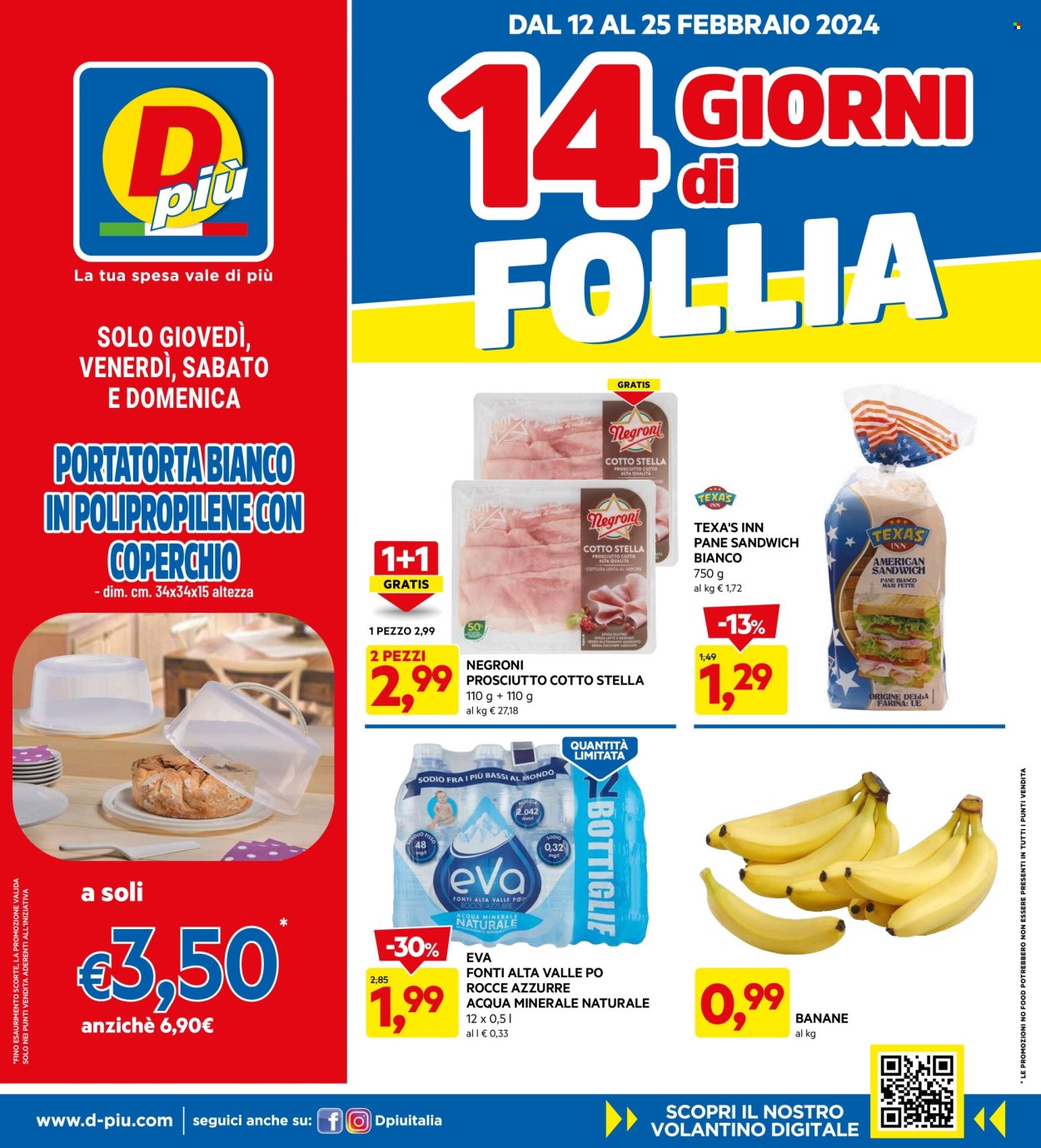 Volantino Dpiù - 12/2/2024 - 25/2/2024. Pagina 1