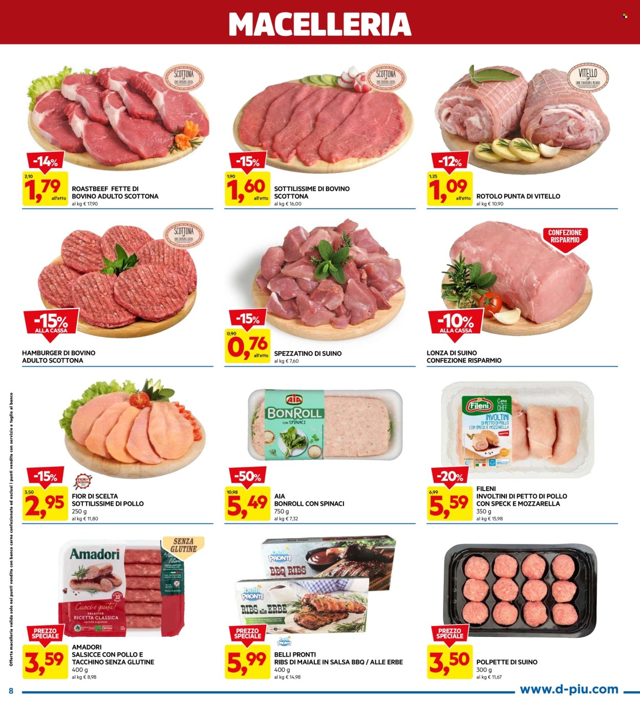 Volantino Dpiù - 12/2/2024 - 25/2/2024. Pagina 8