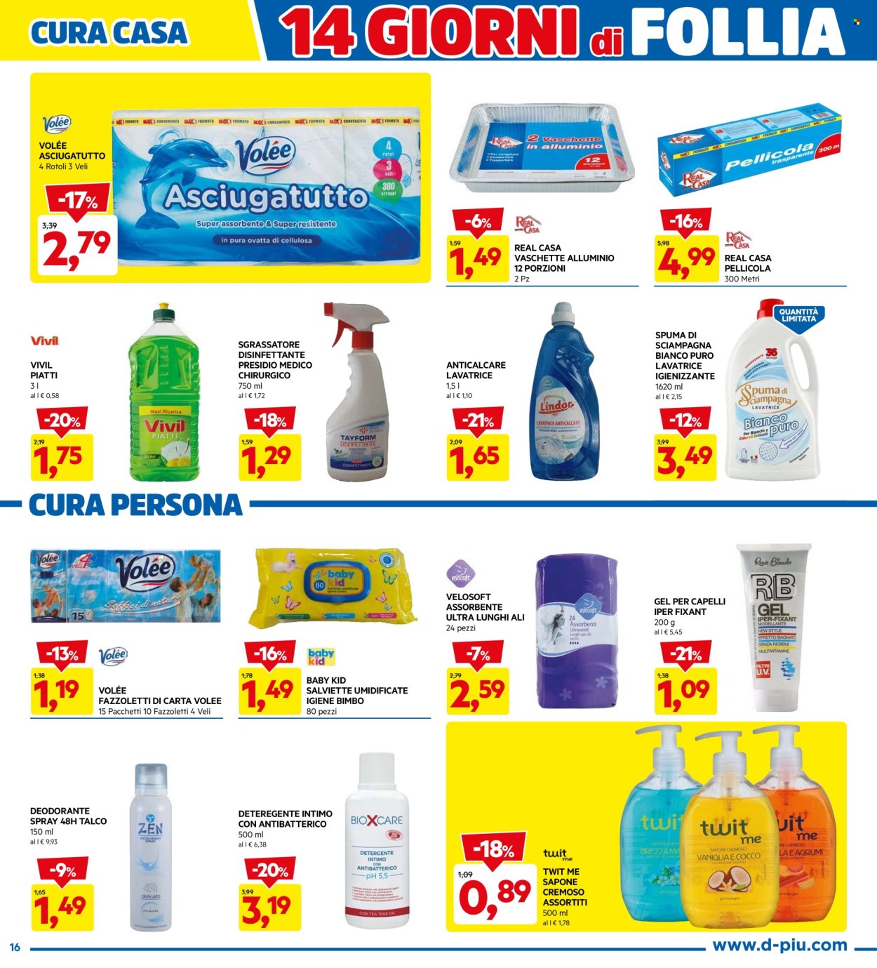 Volantino Dpiù - 12/2/2024 - 25/2/2024. Pagina 16