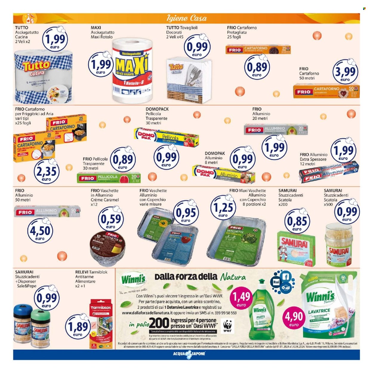 Volantino Acqua & Sapone - 12/2/2024 - 25/2/2024. Pagina 14