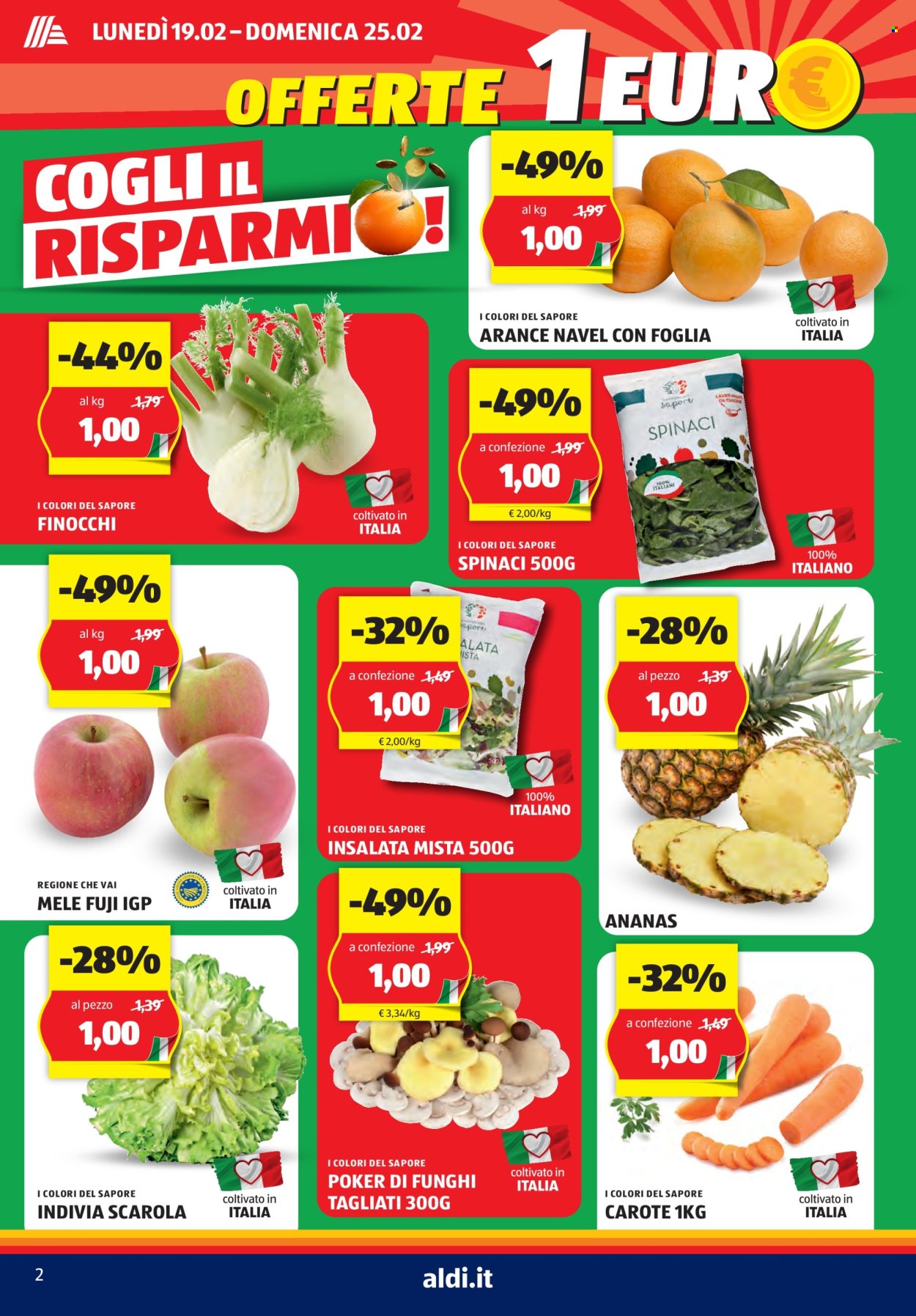 Volantino Aldi - 19/2/2024 - 25/2/2024. Pagina 2