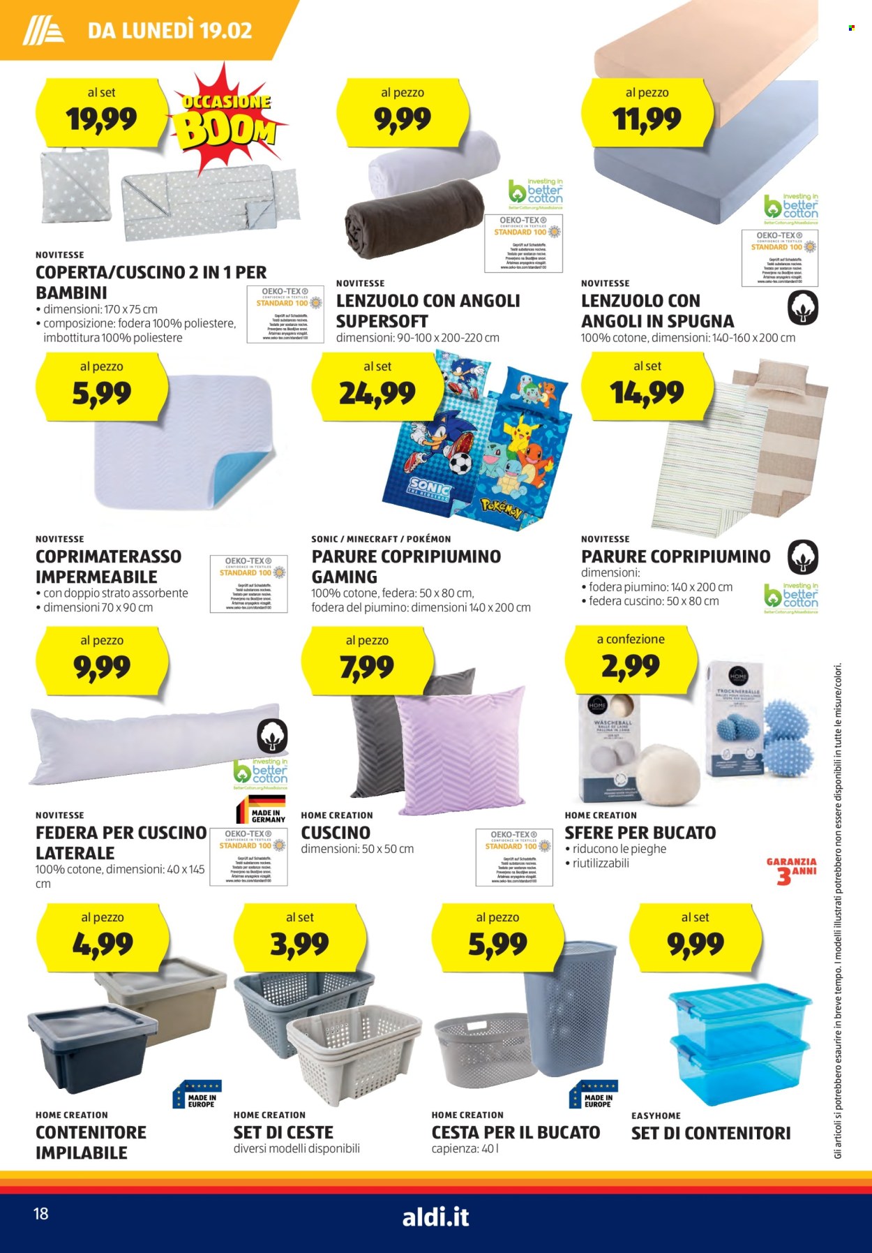 Volantino Aldi - 19/2/2024 - 25/2/2024. Pagina 18