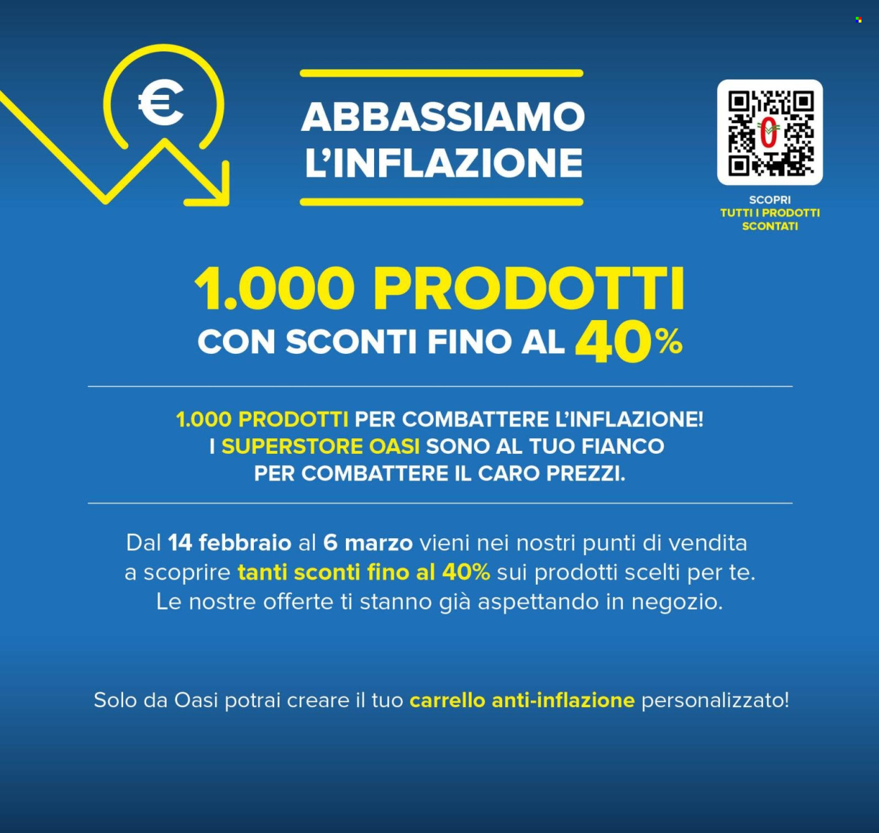 Volantino Oasi - 14/2/2024 - 6/3/2024. Pagina 2