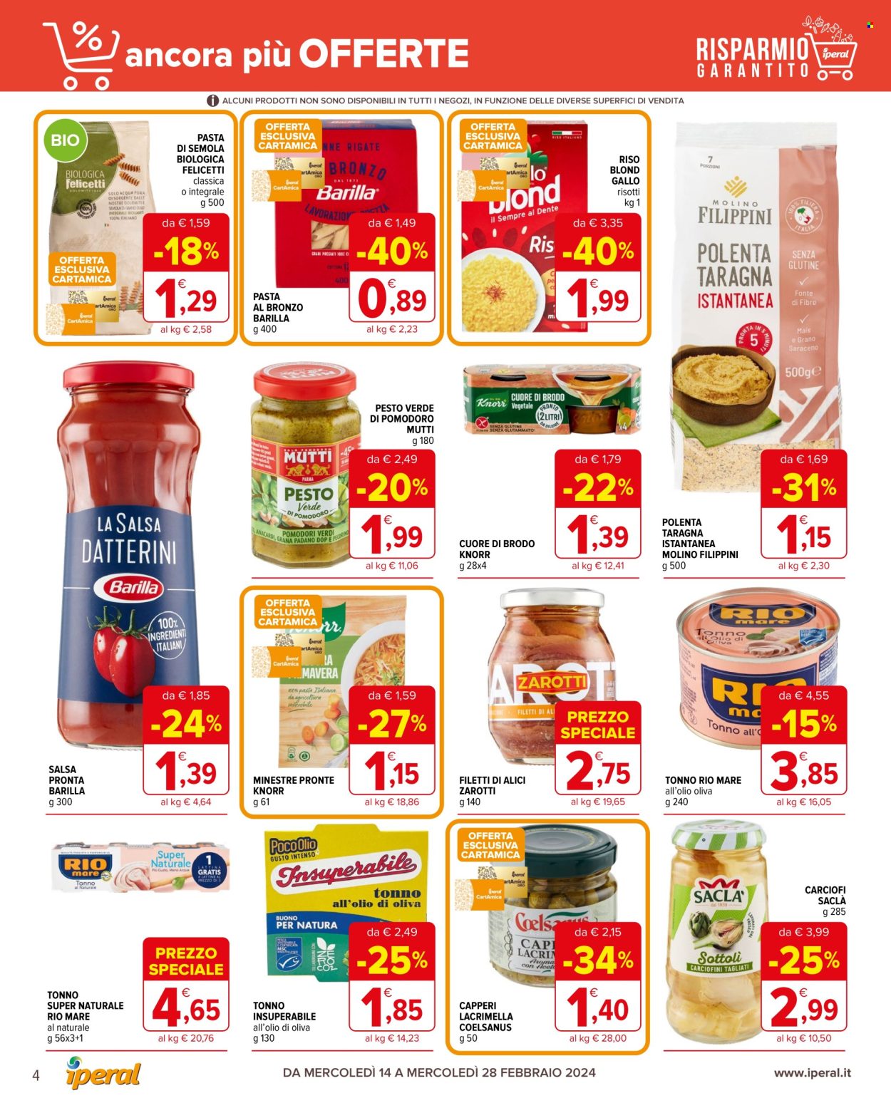 Volantino Iperal - 14/2/2024 - 28/2/2024. Pagina 4
