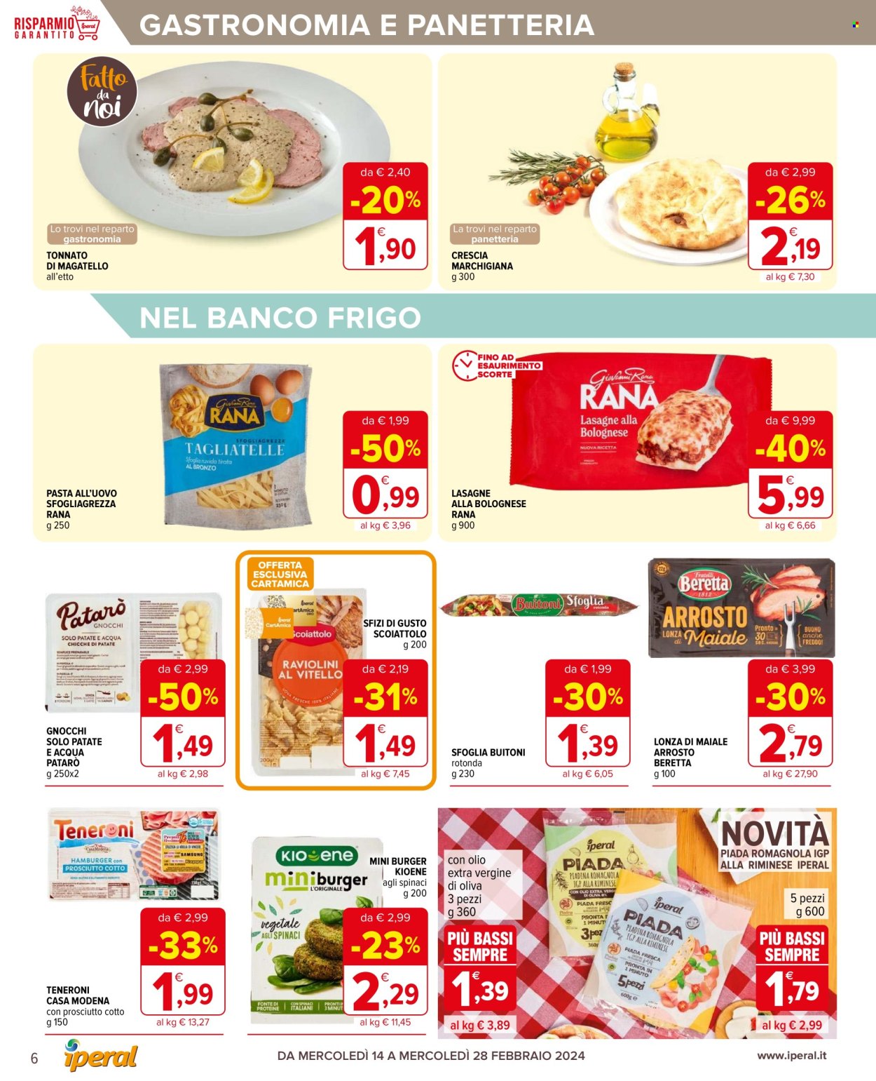 Volantino Iperal - 14/2/2024 - 28/2/2024. Pagina 6
