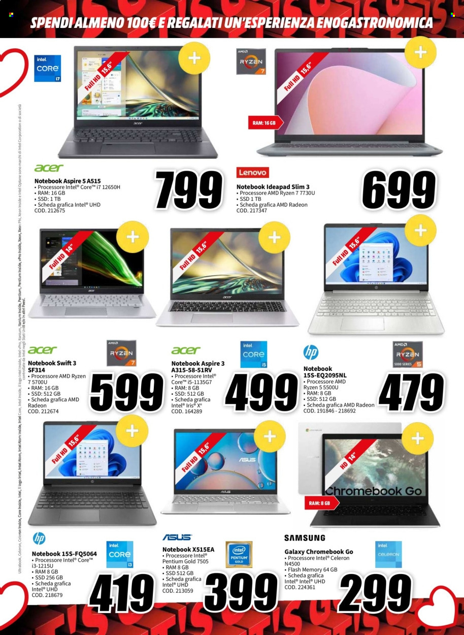 Volantino MediaWorld - 12/2/2024 - 21/2/2024. Pagina 9