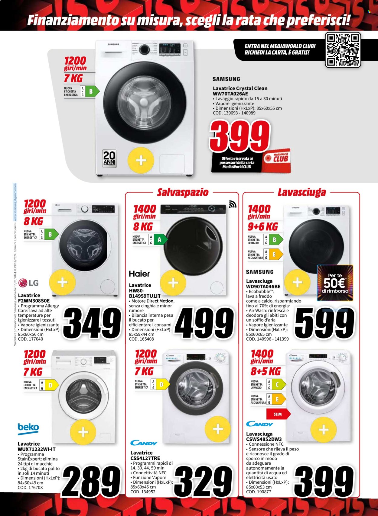 Volantino MediaWorld - 9/2/2024 - 25/2/2024. Pagina 3