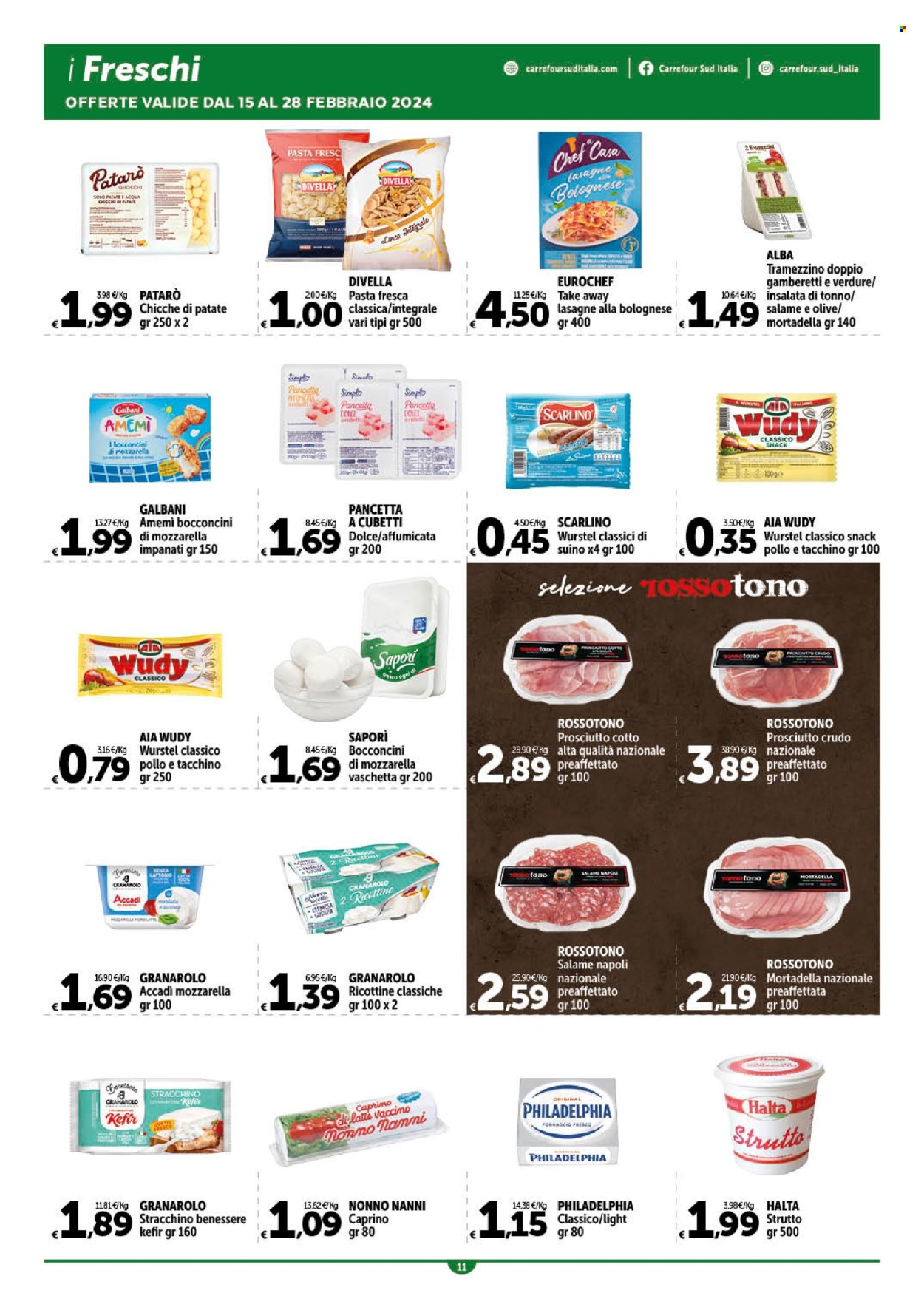 Leták Carrefour - 15.2.2024 - 28.2.2024. Strana 11