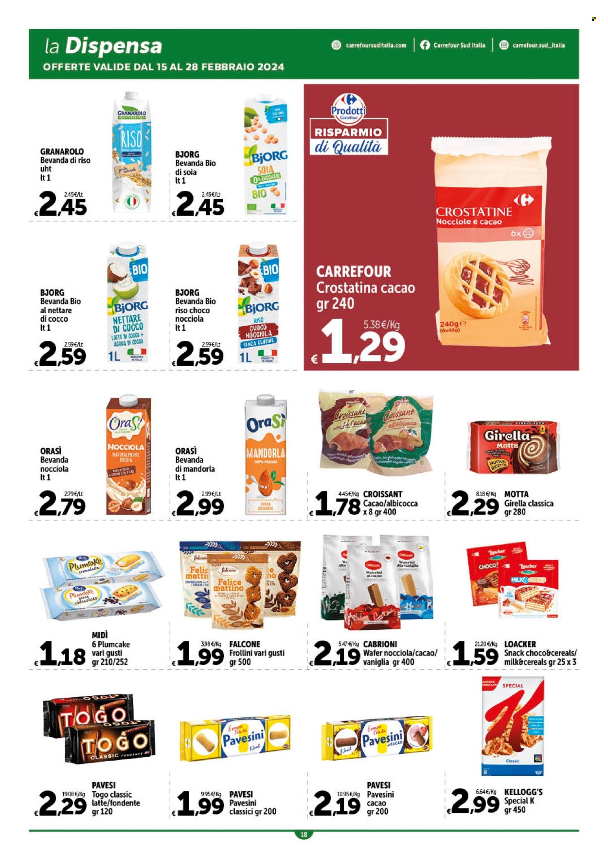 Leták Carrefour - 15.2.2024 - 28.2.2024. Strana 18