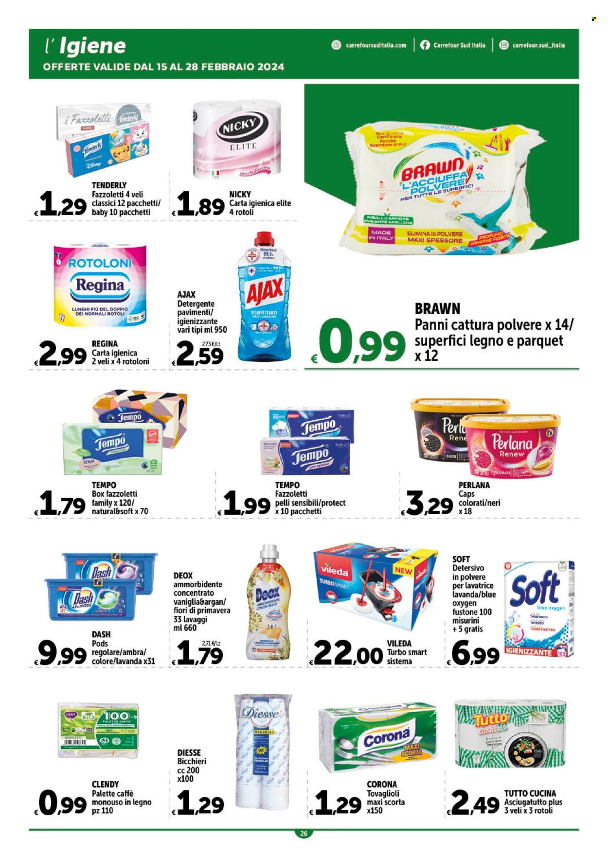 Volantino Carrefour - 15/2/2024 - 28/2/2024. Pagina 26