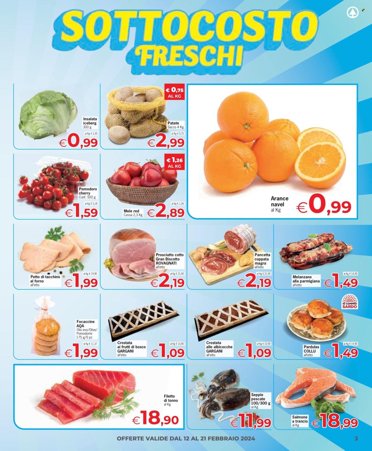 Leták Eurospar - 12.2.2024 - 21.2.2024. Strana 3