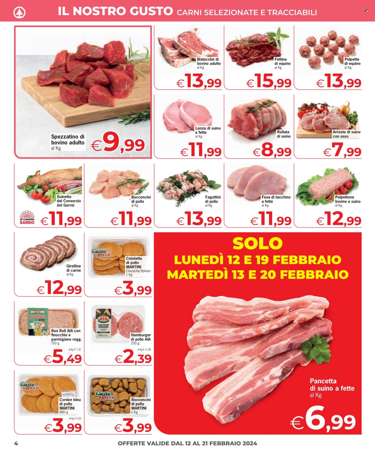 Leták Eurospar - 12.2.2024 - 21.2.2024. Strana 4